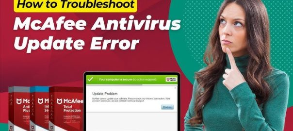 McAfee Antivirus Errors,Troubleshooting